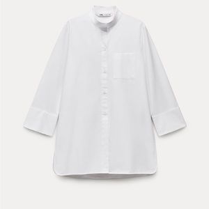 Zara White Button-down (NWT)
